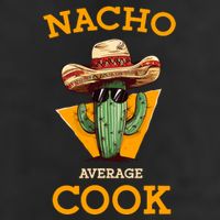 Nacho Average Cook Funny Mexican Chef Joke Cindo De Mayo Adult Drive Performance Visor