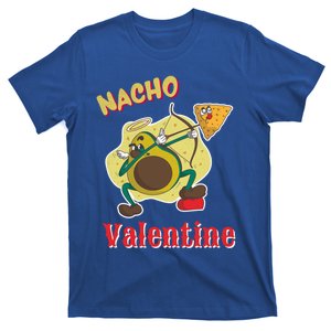 Nachogiftvalentine Avocado Cupid Nacho Chip Salsa Food Lover Gift T-Shirt