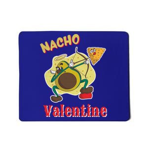 Nachogiftvalentine Avocado Cupid Nacho Chip Salsa Food Lover Gift Mousepad