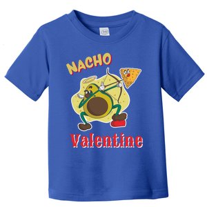 Nachogiftvalentine Avocado Cupid Nacho Chip Salsa Food Lover Gift Toddler T-Shirt