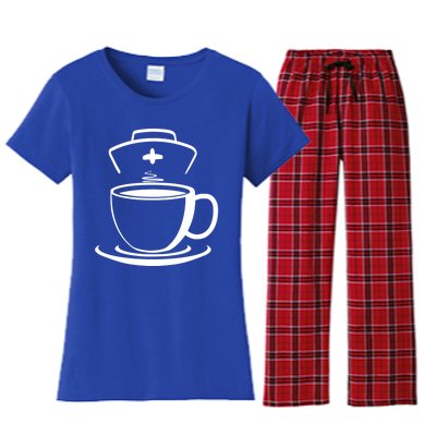 Nurse And Coffee For Nurses Who Love Coffee Cool Gift Women's Flannel Pajama Set