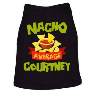 NACHO AVERAGE COURTNEY Funny Birthday Personalized Name Gift Doggie Tank