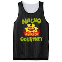 NACHO AVERAGE COURTNEY Funny Birthday Personalized Name Gift Mesh Reversible Basketball Jersey Tank