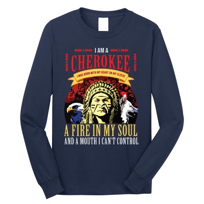 Native American Cherokee Indigenous Peoples Day Long Sleeve Shirt