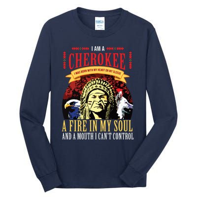 Native American Cherokee Indigenous Peoples Day Tall Long Sleeve T-Shirt