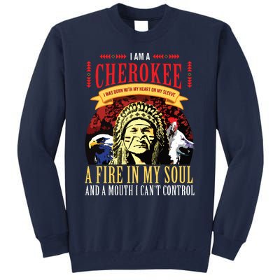 Native American Cherokee Indigenous Peoples Day Tall Sweatshirt