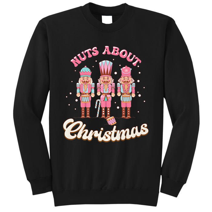 Nuts About Christmas Funny Christmas Nutcracker Sweatshirt