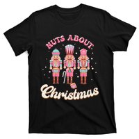 Nuts About Christmas Funny Christmas Nutcracker T-Shirt