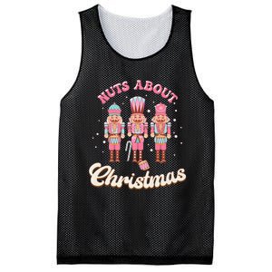 Nuts About Christmas Funny Christmas Nutcracker Mesh Reversible Basketball Jersey Tank