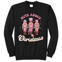 Nuts About Christmas Funny Christmas Nutcracker Tall Sweatshirt