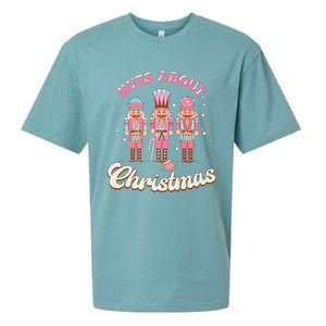 Nuts About Christmas Funny Christmas Nutcracker Sueded Cloud Jersey T-Shirt