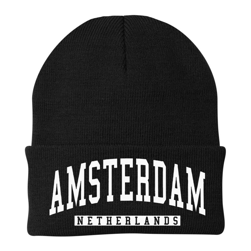 Netherlands Amsterdam City Beanie