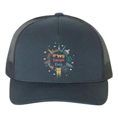 Nice And Cool Happyy Europe Day T Cute Gift Cool Gift Great Gift Yupoong Adult 5-Panel Trucker Hat