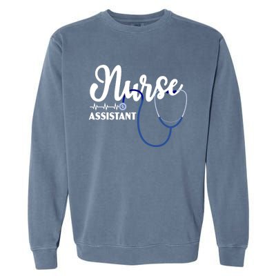 Nurse Assistant Certified Nursing Assistant Medical Cna Gift Garment-Dyed Sweatshirt