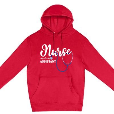 Nurse Assistant Certified Nursing Assistant Medical Cna Gift Premium Pullover Hoodie