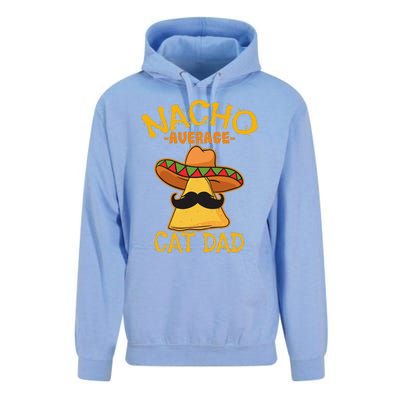 Nacho Average Cat Dad Daddy Lover Owner Cinco De Mayo Party Unisex Surf Hoodie