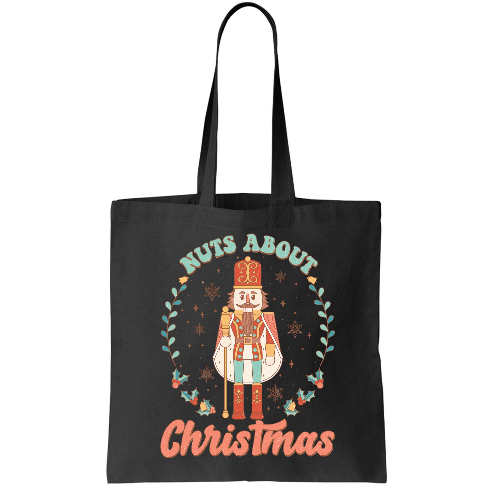 Nuts About Christmas Funny Holiday Bag