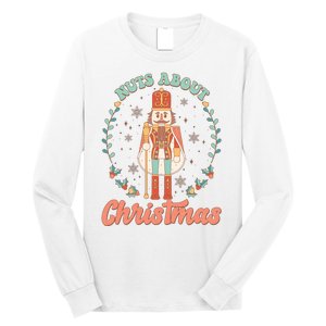 Nuts About Christmas Funny Holiday Long Sleeve Shirt