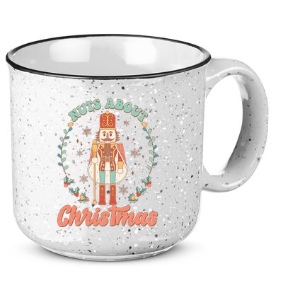 Nuts About Christmas Funny Holiday 15oz Campfire Ceramic Mug