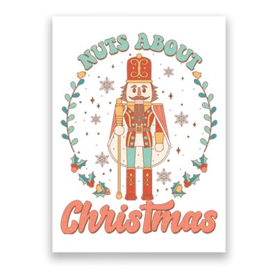 Nuts About Christmas Funny Holiday Poster