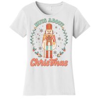 Nuts About Christmas Funny Holiday Women's T-Shirt