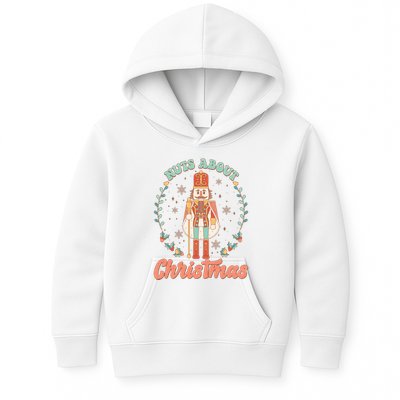 Nuts About Christmas Funny Holiday Kids Hoodie