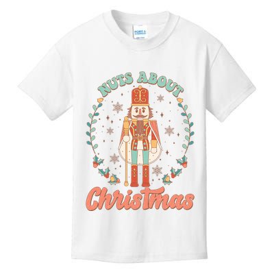 Nuts About Christmas Funny Holiday Kids T-Shirt