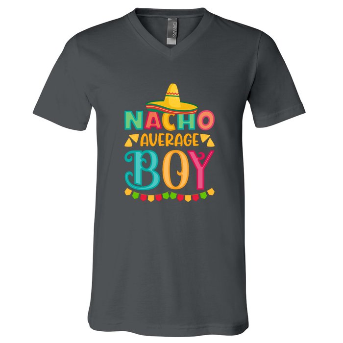 Nacho Average Cinco De Mayo Gift V-Neck T-Shirt