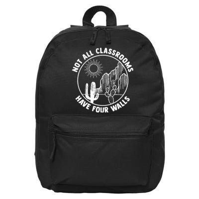 Not All Classrooms Have Four Walls Homeschool 16 in Basic Backpack