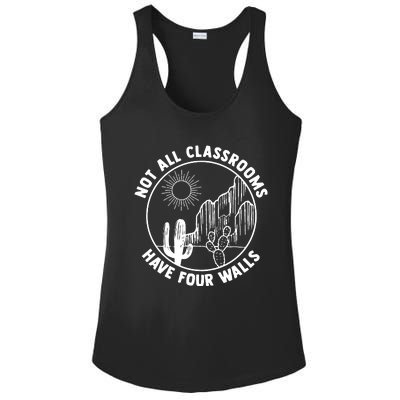 Not All Classrooms Have Four Walls Homeschool Ladies PosiCharge Competitor Racerback Tank