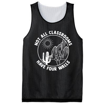 Not All Classrooms Have Four Walls Homeschool Mesh Reversible Basketball Jersey Tank