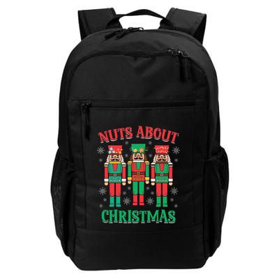 Nuts About Christmas Funny Nutcracker X Mas Daily Commute Backpack