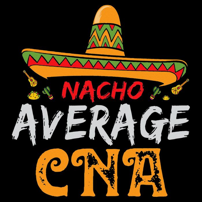 Nacho Average CNA Certified Nursing Assistant Cinco De Mayo 7-Panel Snapback Hat