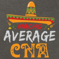Nacho Average CNA Certified Nursing Assistant Cinco De Mayo Cotton Canvas Backpack