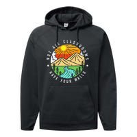 Not All Classrooms Have Four Walls Nature Lover Performance Fleece Hoodie