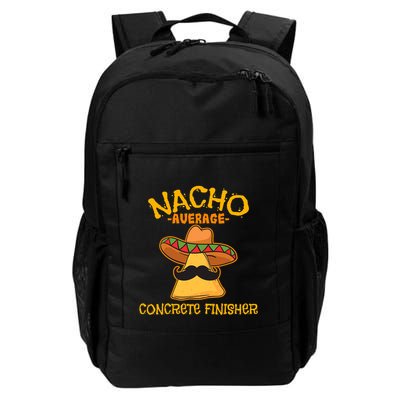 Nacho Average Concrete Finisher Cinco De Mayo Fiesta Backpack
