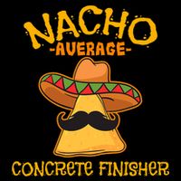 Nacho Average Concrete Finisher Cinco De Mayo Fiesta Youth Performance Sprint T-Shirt