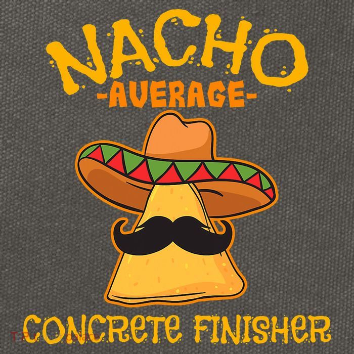 Nacho Average Concrete Finisher Cinco De Mayo Fiesta Cotton Canvas Backpack