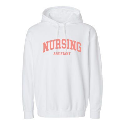 Nurse Assistant Crewneck Nursing Emergency Nurse Sweater Gift Garment-Dyed Fleece Hoodie