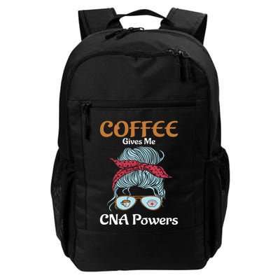 Nurse Aide Coffee Gives Me Cna Powers Healthcare Worker Gift Backpack