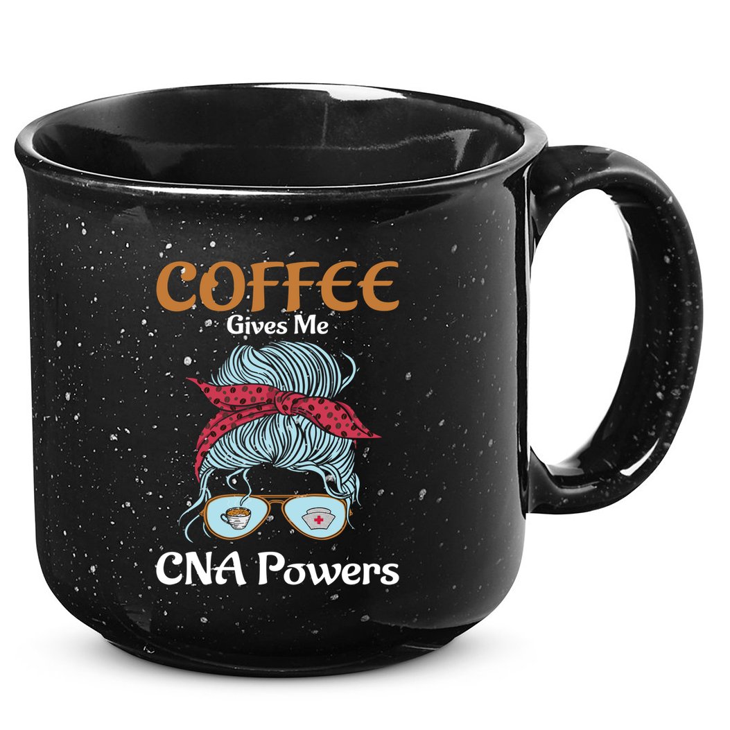 Nurse Aide Coffee Gives Me Cna Powers Healthcare Worker Gift 15oz Campfire Ceramic Mug