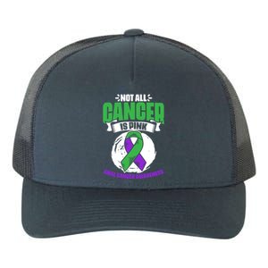 Not All Cancer Is Pink Support Anal Cancer Survivor Cool Gift Yupoong Adult 5-Panel Trucker Hat