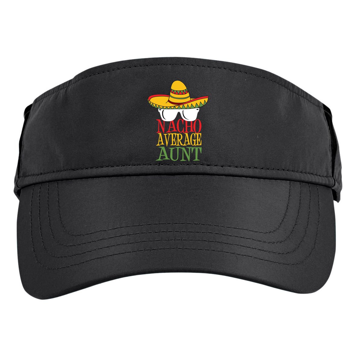 Nacho Average Aunt Adult Drive Performance Visor