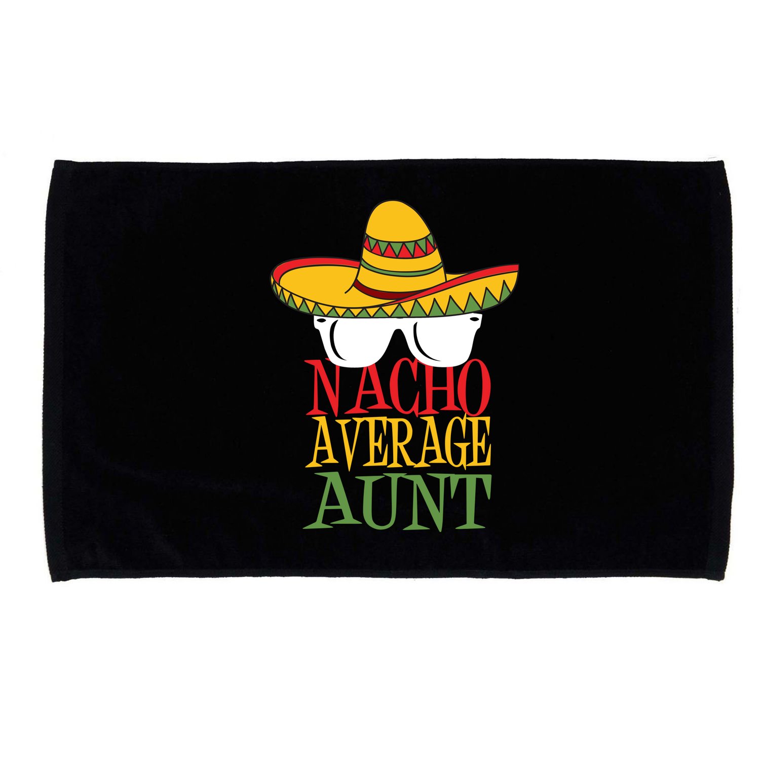 Nacho Average Aunt Microfiber Hand Towel