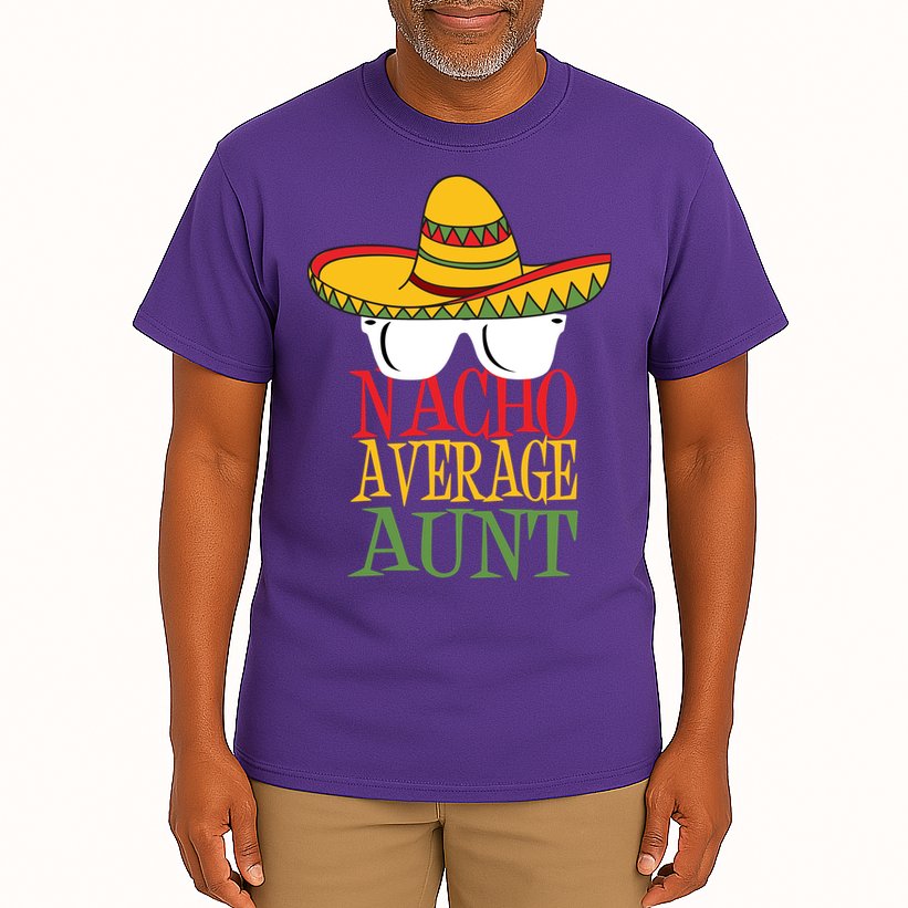 Nacho Average Aunt Tall T-Shirt