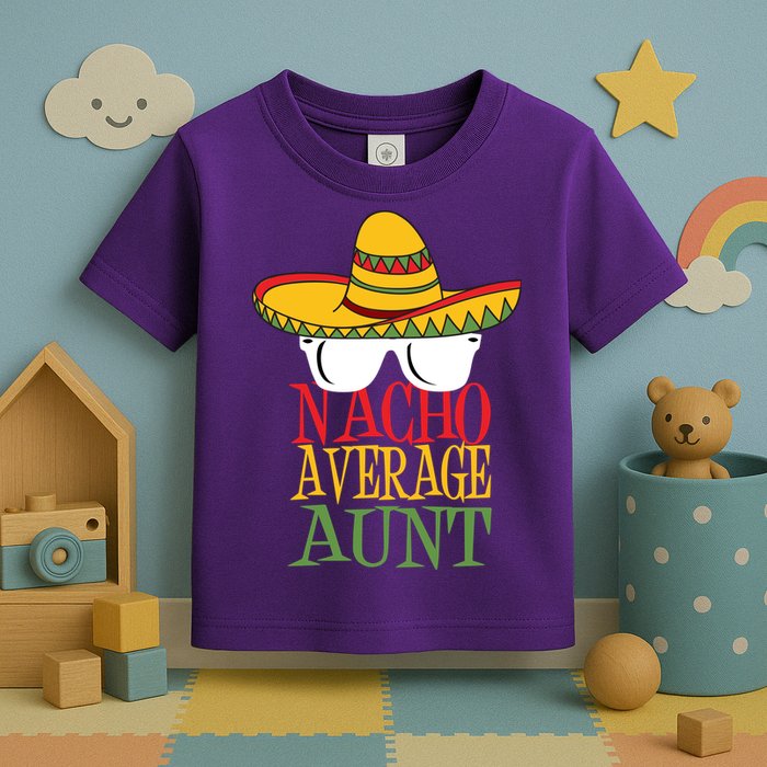 Nacho Average Aunt Toddler T-Shirt