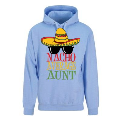 Nacho Average Aunt Unisex Surf Hoodie