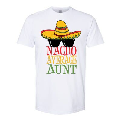 Nacho Average Aunt Softstyle® CVC T-Shirt