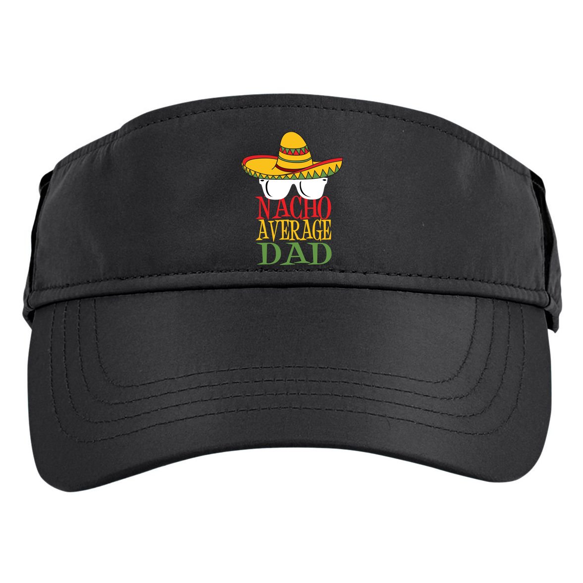 Nacho Average Dad Adult Drive Performance Visor