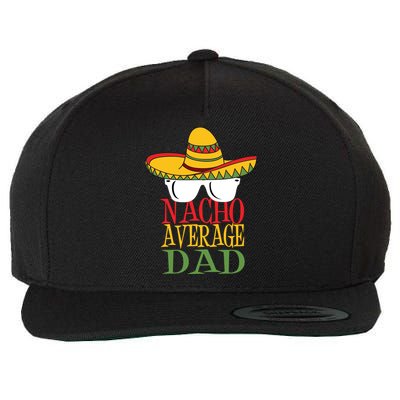 Nacho Average Dad Wool Snapback Cap